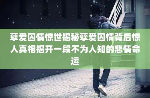 孽爱囚情惊世揭秘孽爱囚情背后惊人真相揭开一段不为人知的悲情命运