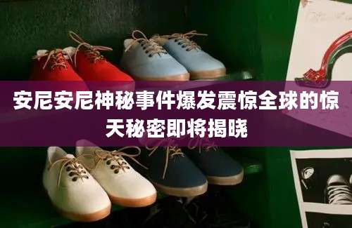 安尼安尼神秘事件爆发震惊全球的惊天秘密即将揭晓
