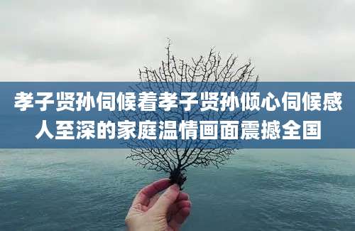 孝子贤孙伺候着孝子贤孙倾心伺候感人至深的家庭温情画面震撼全国