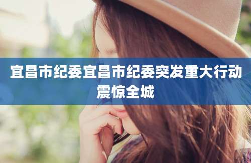 宜昌市纪委宜昌市纪委突发重大行动震惊全城