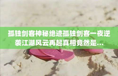 孤独剑客神秘绝迹孤独剑客一夜逆袭江湖风云再起真相竟然是...