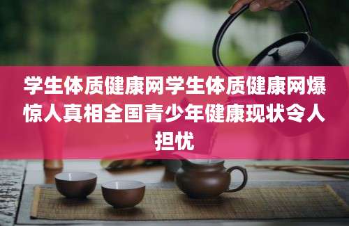 学生体质健康网学生体质健康网爆惊人真相全国青少年健康现状令人担忧