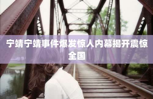 宁靖宁靖事件爆发惊人内幕揭开震惊全国